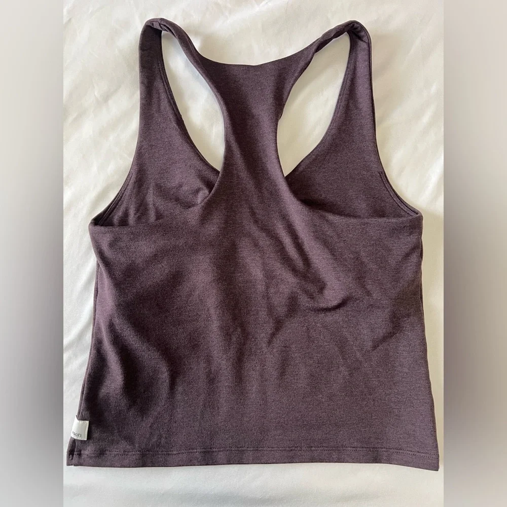 Women's Vuori Halo Performance Crop Tank Top - Picture 4 of 9